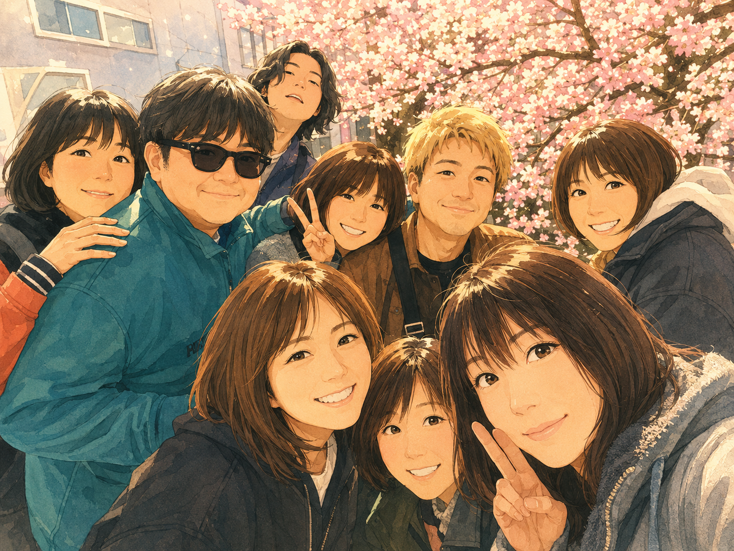 awabotaの活動で集まった人たちの集合写真
